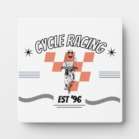 ZYKLUSRACING FOTOPLATTE (Vorderseite)
