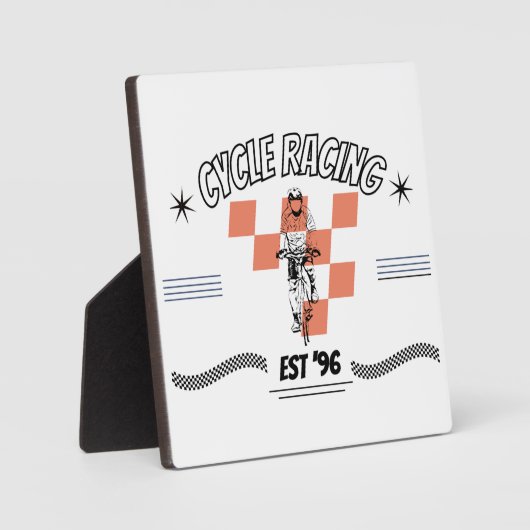 ZYKLUSRACING FOTOPLATTE (Vorderseite)