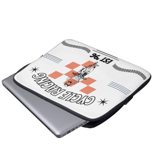 ZYKLUSRACING LAPTOPSCHUTZHÜLLE (Vorne Knopf)