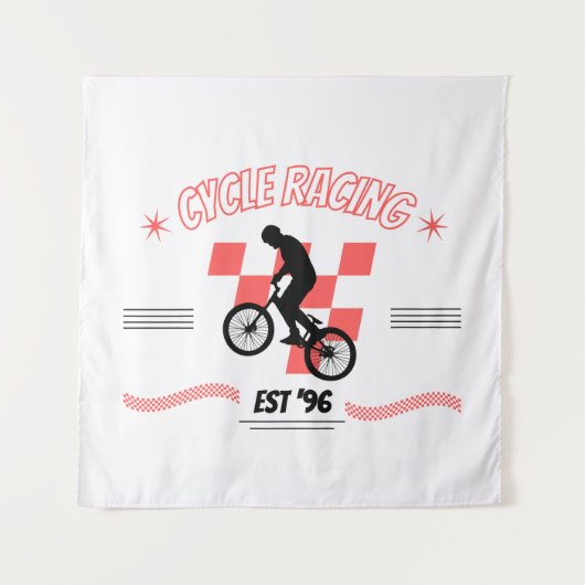 ZYKLUSRACING WANDTEPPICH (Vorderseite)