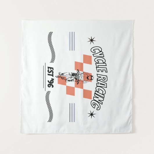 ZYKLUSRACING WANDTEPPICH (Vorderseite (Horizontal))