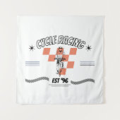 ZYKLUSRACING WANDTEPPICH (Vorderseite)