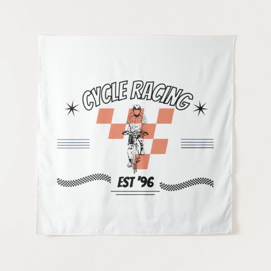 ZYKLUSRACING WANDTEPPICH (Vorderseite)