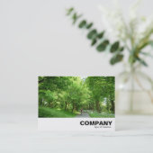 Zyklusweg Visitenkarte (Stehend Vorderseite)