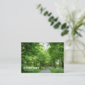 Zyklusweg Visitenkarte (Stehend Vorderseite)