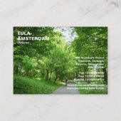 Zyklusweg Visitenkarte (Rückseite)