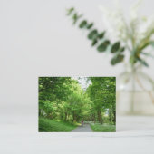 Zyklusweg Visitenkarte (Stehend Vorderseite)