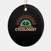 Zykologe Art Keramik Ornament (Links)