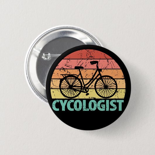 Zykologe Funny Cycling Button (Vorne & Hinten)