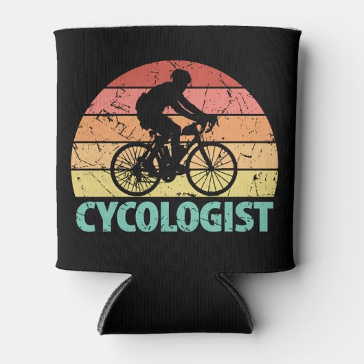 Zykologe Funny Cycling Dosenkühler (Vorderseite)