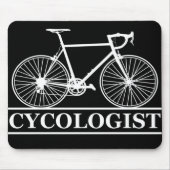 Zykologe Funny Cycling für Radfahrer und Biker Mousepad (Vorne)