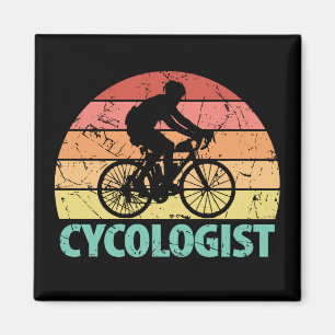 Zykologe Funny Cycling Magnet