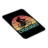 Zykologe Funny Cycling Magnet (Rechte Seite)