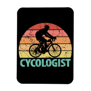 Zykologe Funny Cycling Magnet