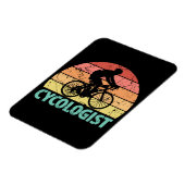 Zykologe Funny Cycling Magnet (Linke Seite)