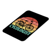 Zykologe Funny Cycling Magnet (Linke Seite)
