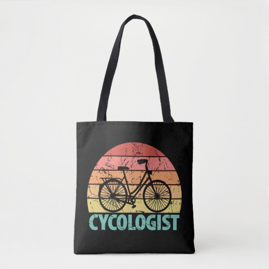 Zykologe Funny Cycling Tasche (Vorderseite)