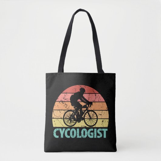 Zykologe Funny Cycling Tasche (Vorderseite)