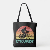 Zykologe Funny Cycling Tasche (Rückseite)