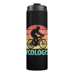 Zykologe Funny Cycling Thermosbecher