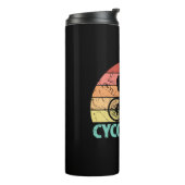 Zykologe Funny Cycling Thermosbecher (Nach links gedreht)