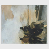 Zylinder-Reiter Decoupage Plakat Geschenkpapier (Flach)