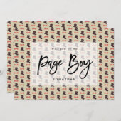 Zylinder sind Sie meine Seitenjungen-Antragkarte Dankeskarte (Vorne/Hinten)