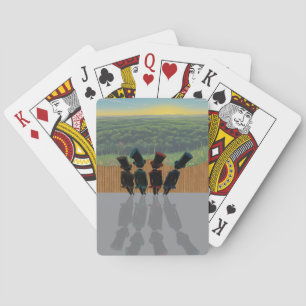 Zylinder spielkarten
