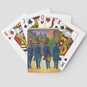 Zylinderdesign Spielkarten