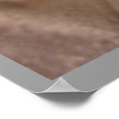 Zylinderkopf Metallisches geometrisches Entwurfspo Poster (Ecke)