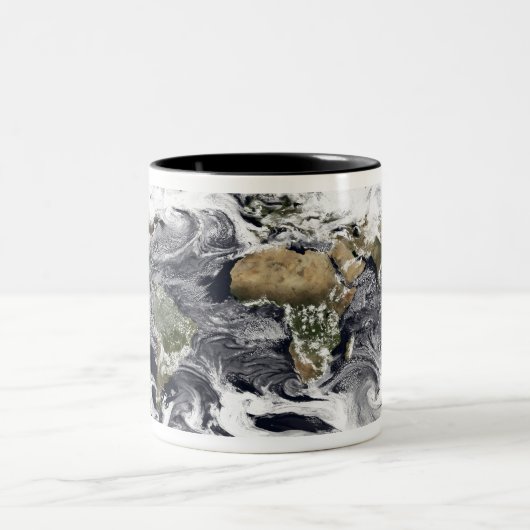 Zylinderprojektion Zweifarbige Tasse (Mittel)