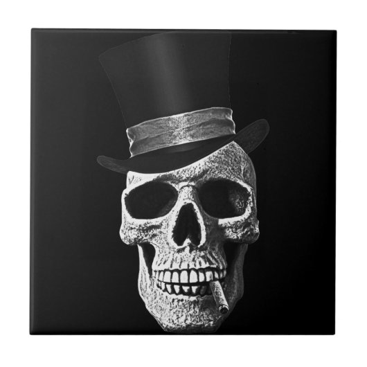 Zylinderschädel Fliese (Vorderseite)