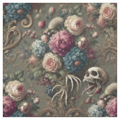 Zynisch-gotische Viktorianische Statement Tile vom Stoff (Muster)