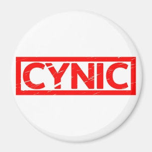 Zynische Briefmarke Magnet