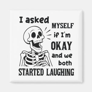 Zynischer Humor Zitat Magnet