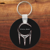 Zynischer Mass Schlüsselanhänger Black (Vorderseite)