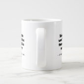 Zynischer Spaß Personalisierung Tasse (Rückseite)