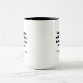 Zynischer Spaß Personalisierung Tasse (Zentrum)