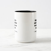 Zynischer Spaß Personalisierung Tasse (Mittel)