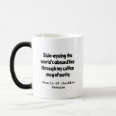 Zynischer Spaß Personalisierung Tasse (Links)