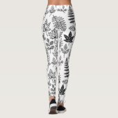 Zynora – Chic High-Rise Capri Leggings (Rückseite)