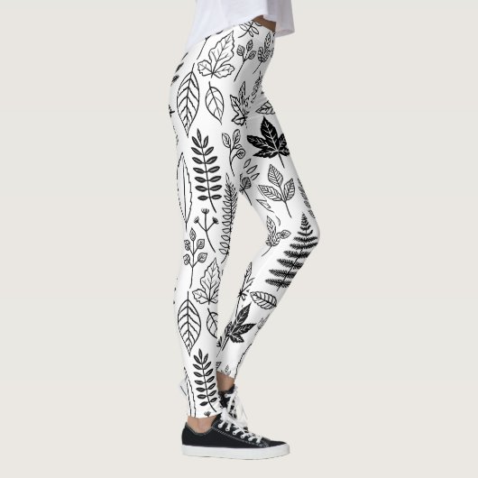 Zynora – Chic High-Rise Capri Leggings (Rechts)