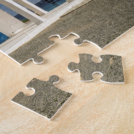 Zypern Ayia Thekla Kirche. Puzzle (Seite)