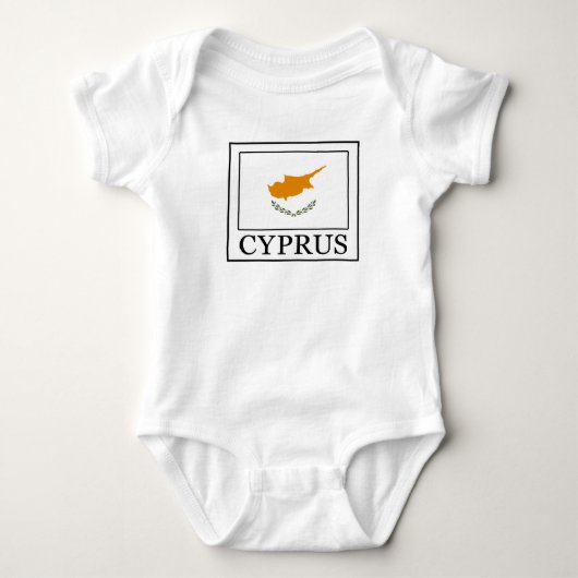 Zypern Baby Strampler (Vorderseite)
