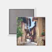 Zypern-Bergdörfer Magnet (Vorderseite/Rückseite)