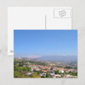 Zypern Berge Troodos Postkarte (Vorne/Hinten)