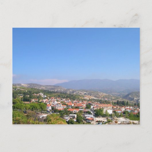 Zypern Berge Troodos Postkarte (Vorderseite)