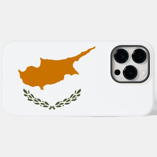Zypern Case-Mate iPhone Hülle (Rückseite (Horizontal))
