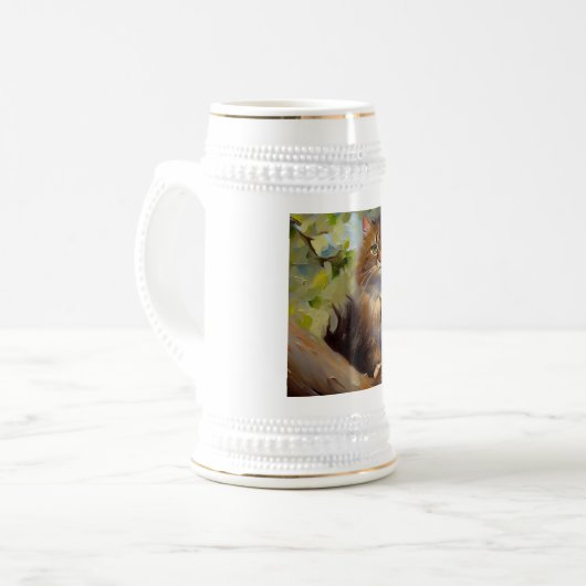 Zypern Cat Bierglas (Vorderseite Links)