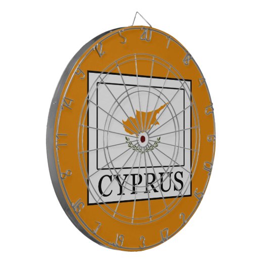Zypern Dartscheibe (Vorderseite Links)